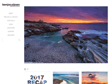 Tablet Screenshot of benjacobsenphoto.com